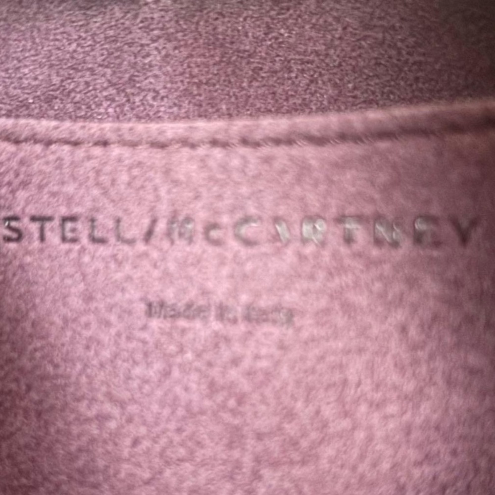 Stella McCartney Plum Crescent Hobo Shoulder Bag - Picture 10 of 11